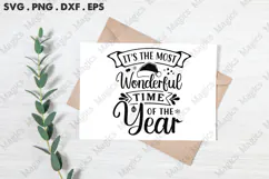 It s The Most Wonderful Time Of The Year SVG, Christmas Product Image 3
