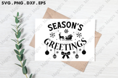 Season s Greetings SVG, Christmas Design Product Image 3