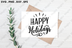 Happy Holidays SVG, Christmas Design Product Image 3