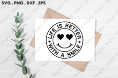 Life Is Better With A Smile Svg Product Image 2