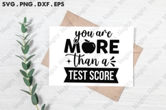 You Are More Than A Test Score Svg Product Image 2