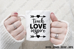 Teach Love Inspire Svg Product Image 3