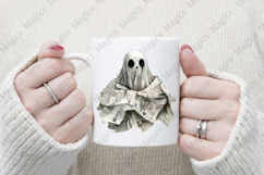 Antique Halloween Ghost Clipart Bundle Product Image 3