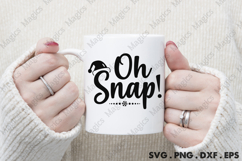 Oh Snap SVG, Christmas Design Product Image 4