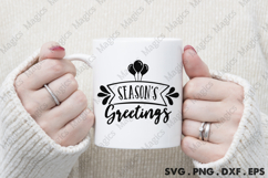 Seasons Greetings SVG, Christmas Design Product Image 4