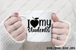 I Love My Students Svg Product Image 3