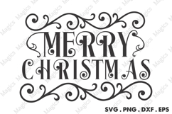 Merry Christmas Svg Product Image 2