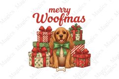 Merry Woofmas Christmas Png Product Image 1