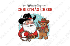 Cowboy Santa Claus PNG Product Image 2