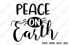 Peace On Earth SVG Product Image 2