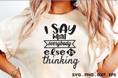 Sarcastic SVG Bundle | Funny SVG Cut Files | Shirt Bundle Product Image 5