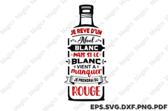 Je Reve D&#039;un Noel Blanc Mais Si Le Blanc Vient A Manquer SVG Product Image 1