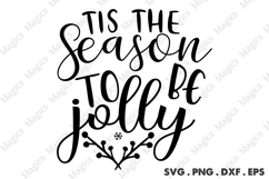 Tis The Season To Be Jolly Svg Product Image 2