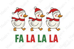 FA LA LA LA Christmas PNG Product Image 1