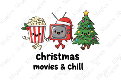 Christmas Movies Png,Retro Christmas PNG Product Image 1