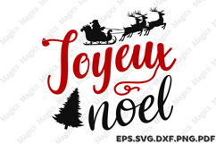 Joyeux Noel SVG Product Image 1