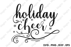 Holiday Cheer Svg Product Image 2