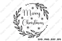 Merry Christmas Svg | Christmas Svg Design Product Image 1