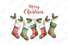 Plaid Christmas PNG Sublimation Product Image 1