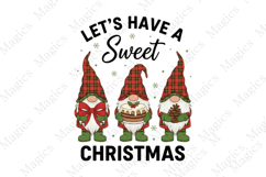 LET’S HAVE A Sweet Christmas PNG Product Image 1