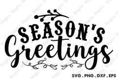 Season&#039;s Greetings Svg Product Image 2