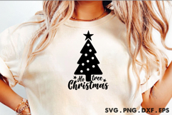 Ho Tree Christmas Svg Product Image 1
