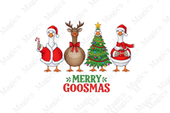 Funny Christmas Png Silly Goose Design Product Image 2