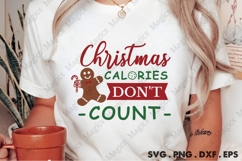 Christmas Calories Don T Count Svg | Christmas Svg Design Product Image 2