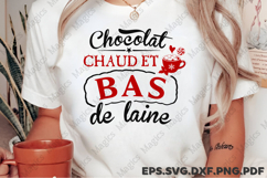 Chocolat Chaud Et Bas De Laine SVG Product Image 2