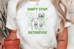 Dog Golden Retriever PNG Sublimation Product Image 2