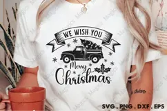 We Wish You Merry Christmas Svg | Christmas Svg Design Product Image 4