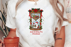 Christmas Ghost Hourglass PNG Product Image 2