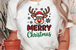 Reindeer Merry Christmas PNG Clipart Product Image 2