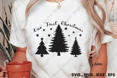 Our First Christmas Svg | Christmas Svg Design Product Image 2