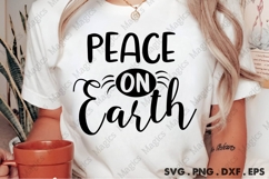Peace On Earth SVG Product Image 1
