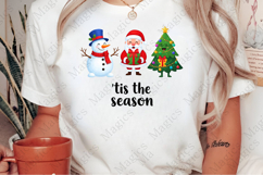 Retro Christmas PNG, T-Shirt Design Product Image 2