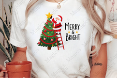 Retro Funny Santa, Christmas PNG Product Image 2