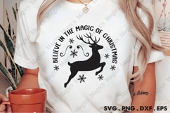 Believe In The Magic Of Christmas Svg | Christmas Svg Design Product Image 2