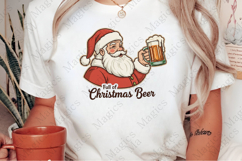Retro Santa Christmas PNG Sublimation Product Image 2