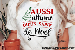 Aussi Allume Qu&#039;un Sapin De Noel SVG Product Image 2