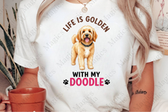 Life Is Golden Dog Png Product Image 2