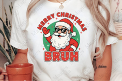 Merry Christmas Png Bruh Png Santa Png Product Image 2