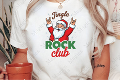 Retro Santa Christmas PNG Sublimation Product Image 2