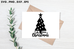 Ho Tree Christmas Svg Product Image 2