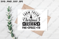 Farm Fresh Christmas Trees Pine Spruce Fir SVG Product Image 4
