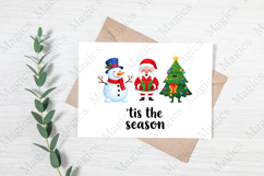 Retro Christmas PNG, T-Shirt Design Product Image 3