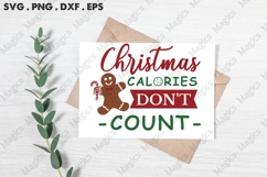 Christmas Calories Don T Count Svg | Christmas Svg Design Product Image 3