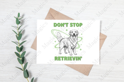 Dog Golden Retriever PNG Sublimation Product Image 3
