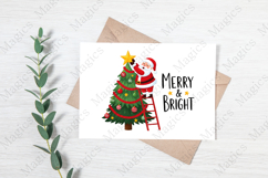 Retro Funny Santa, Christmas PNG Product Image 3