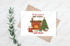 Christmas Winter Cozy Read Book Coffee Product Image 3
